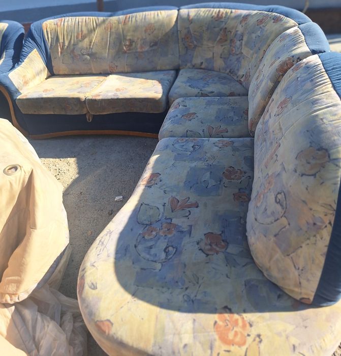 Диван угловой  с креслом 6м