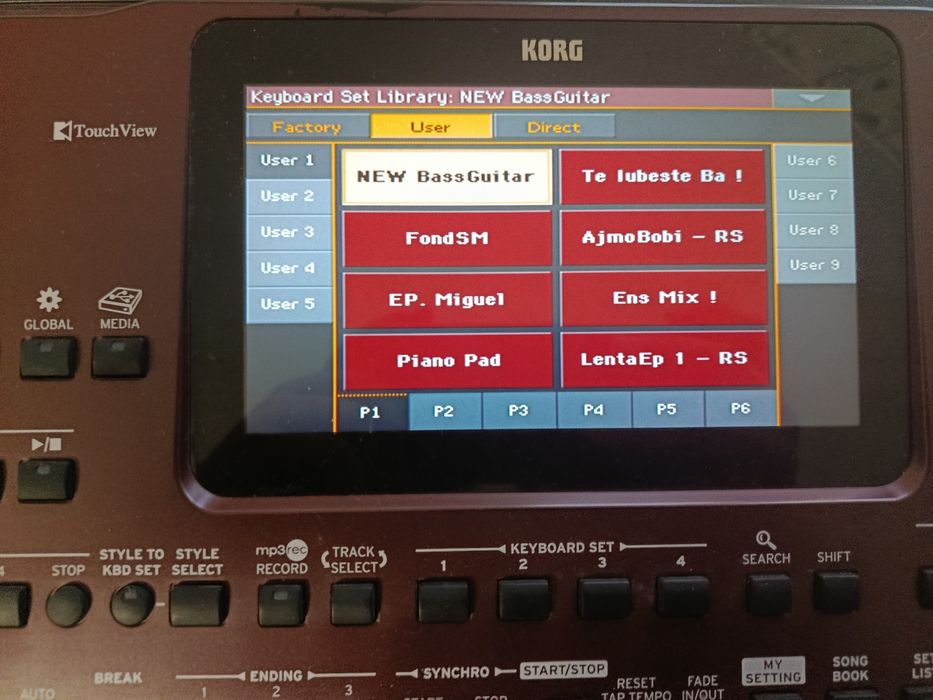 Orga korg pa700.