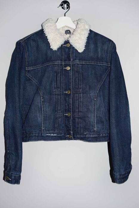 Дамско дънково яке Levi's Sherpa Trucker Jacket Размер М