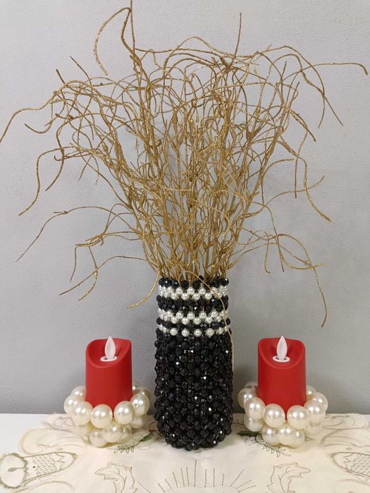 Декоративные  интерьерные вазы и подсвечники