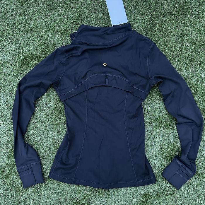 Lululemon Define Jacket Black Gold Zipper – Size 4 / S