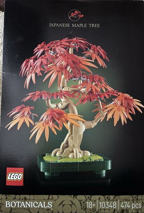 LEGO Botanicals: Bonsai de artar japonez rosu 10348