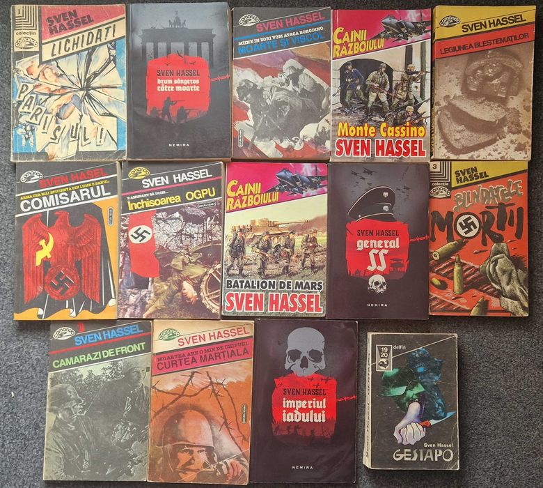 SVEN HASSEL - Set 14 volume (complet)