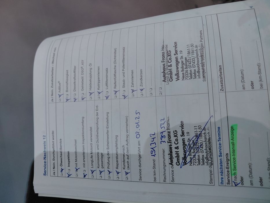 VW Passat  20 tdi dsg