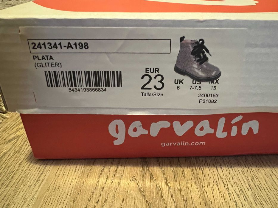 Детски боти за момиче, размер 23, Garvalin