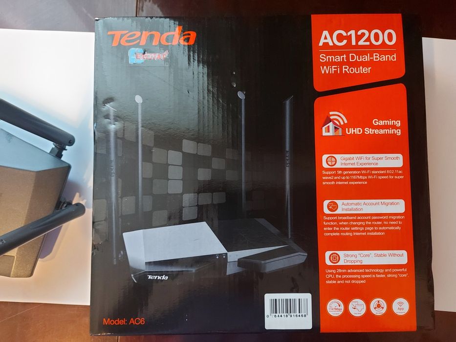Wi-fi Router Tenda AC1200 Smart Dual-Band