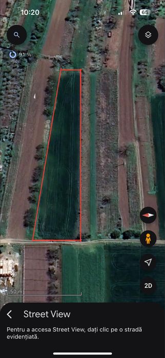 Vand teren intravilan 25 km de Buc/ Gruiu, Calarasi 2292 mp