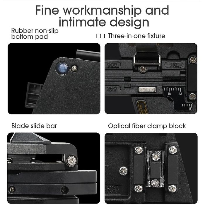 Скалыватель оптического кабеля, оптика резка, Optic Fiber Clever,