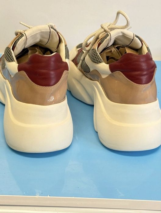 Papuci Musette din piele