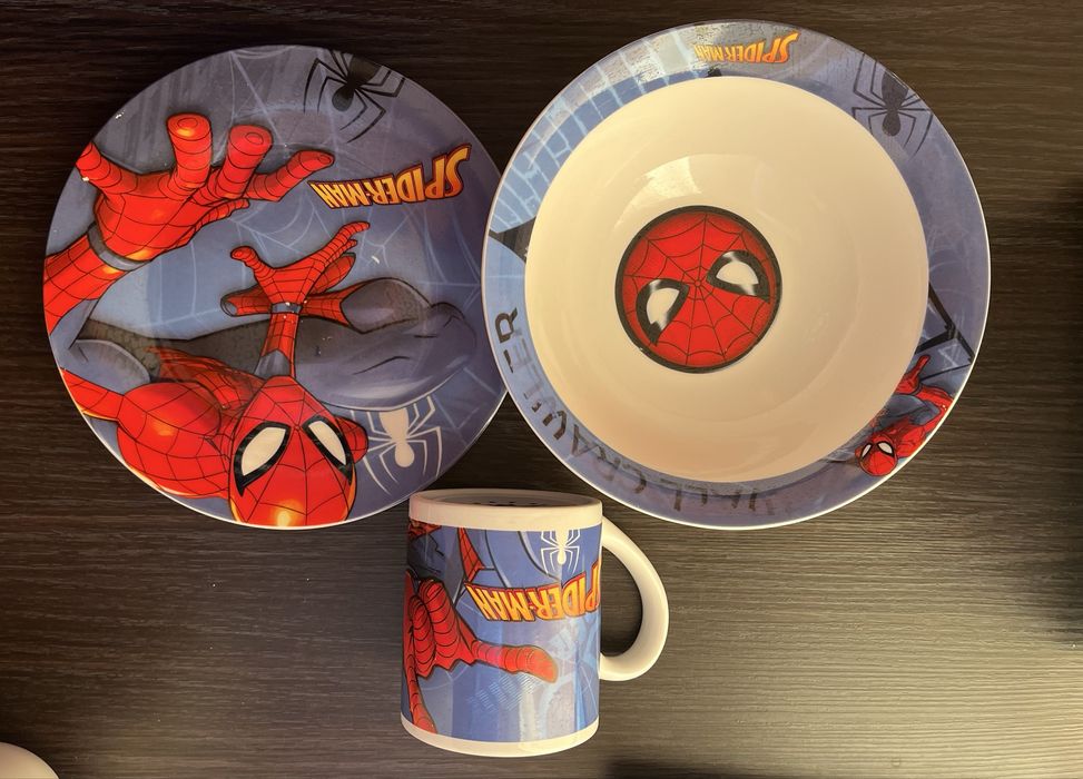 Детский сервиз Человек паук