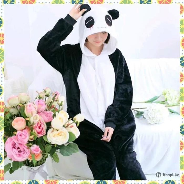 Кигуруми стич панда