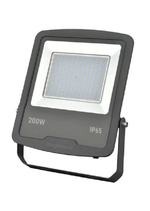 Proiector led 200W SMD, IP65, 17000lm, lumina rece 6500K, Gri, Braytro