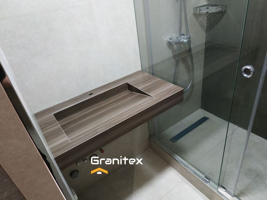 Раковина из керамагранита от Granitex