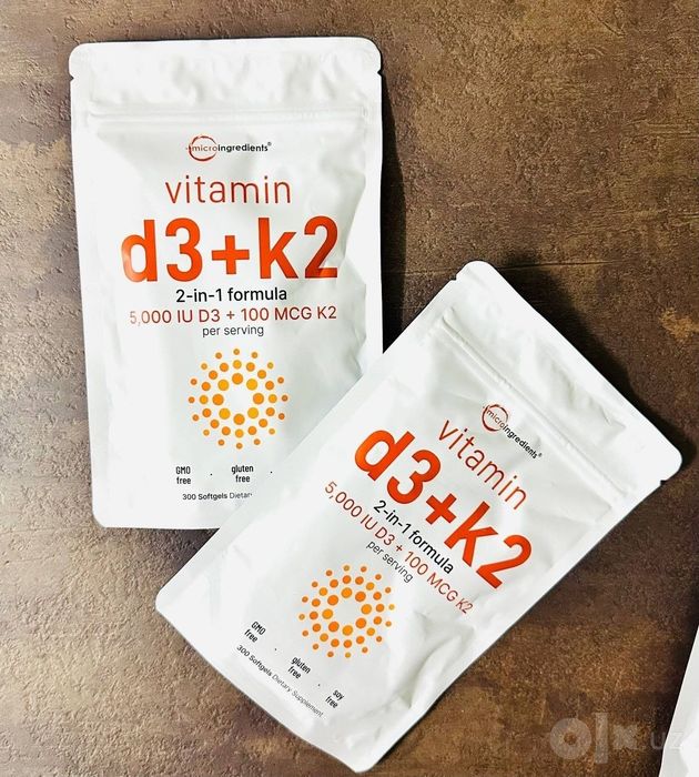 Витамин д3 к2 5000 IU, Vitamin D3 & K2, vitamin d3 300 softgel