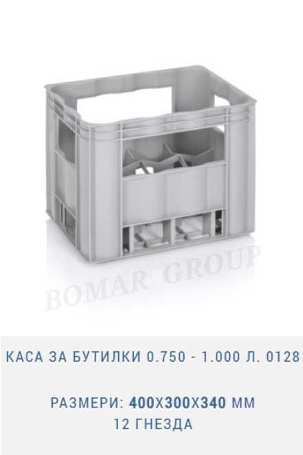 Пластмасови каси /касетки/ за плод, зеленчук хляб, месо, млечни и др.