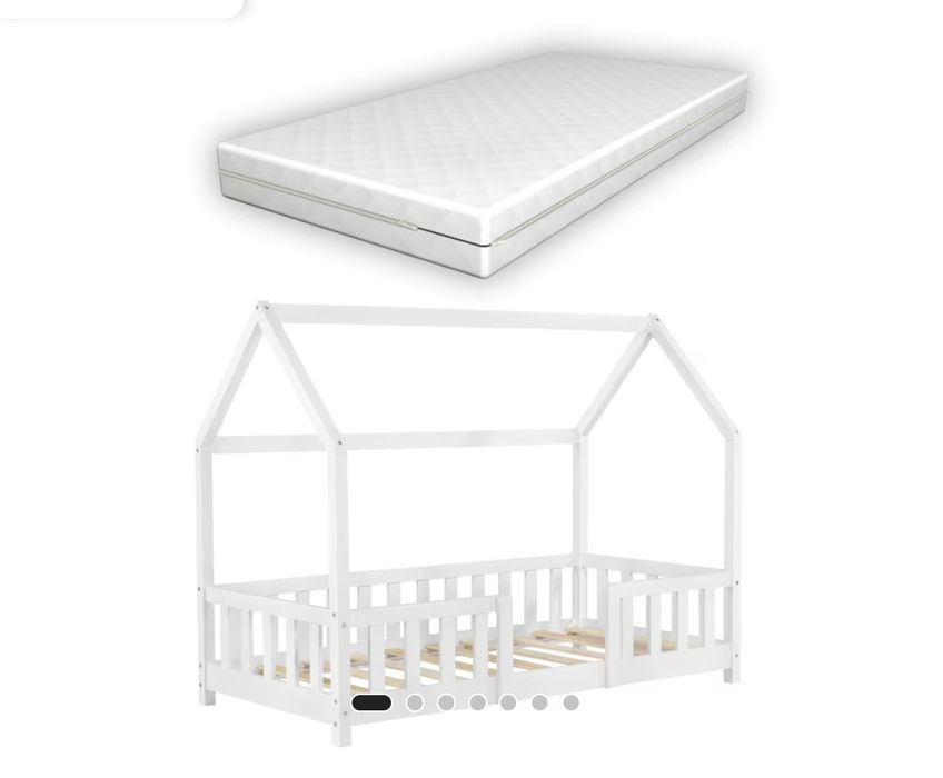 Детско легло с протектор и матрак