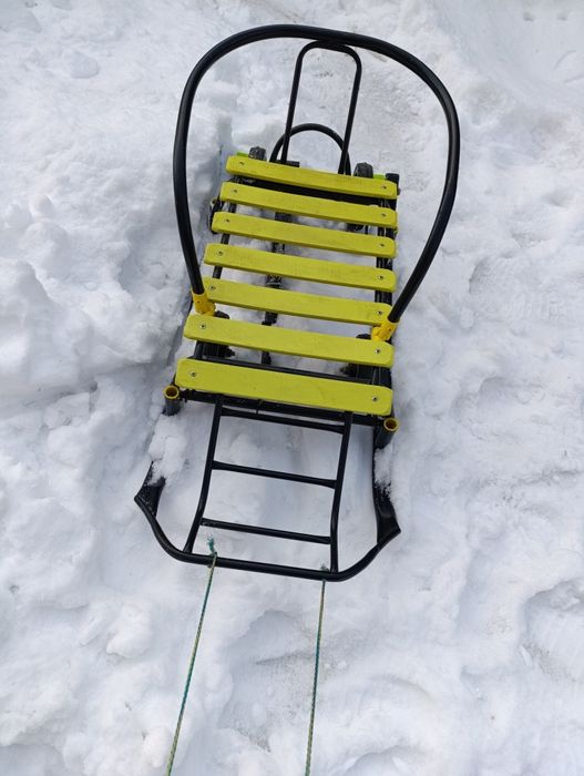 Санки с колёсами