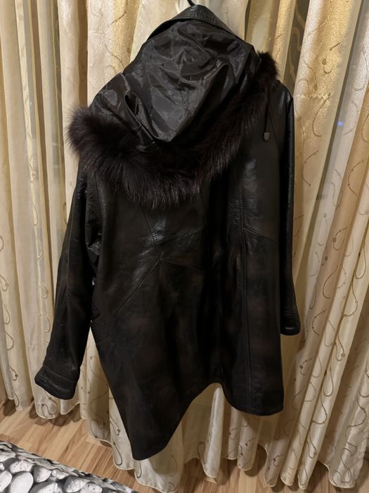 Geaca piele naturala