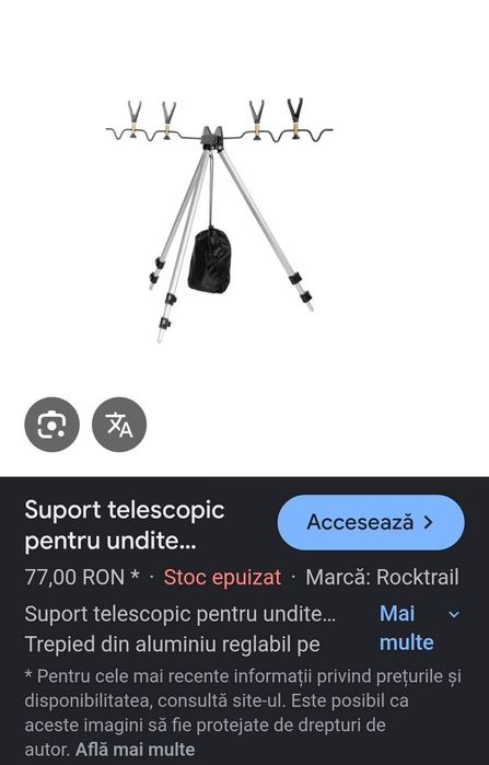 Pachete cu suporti pentru lansete&vergi