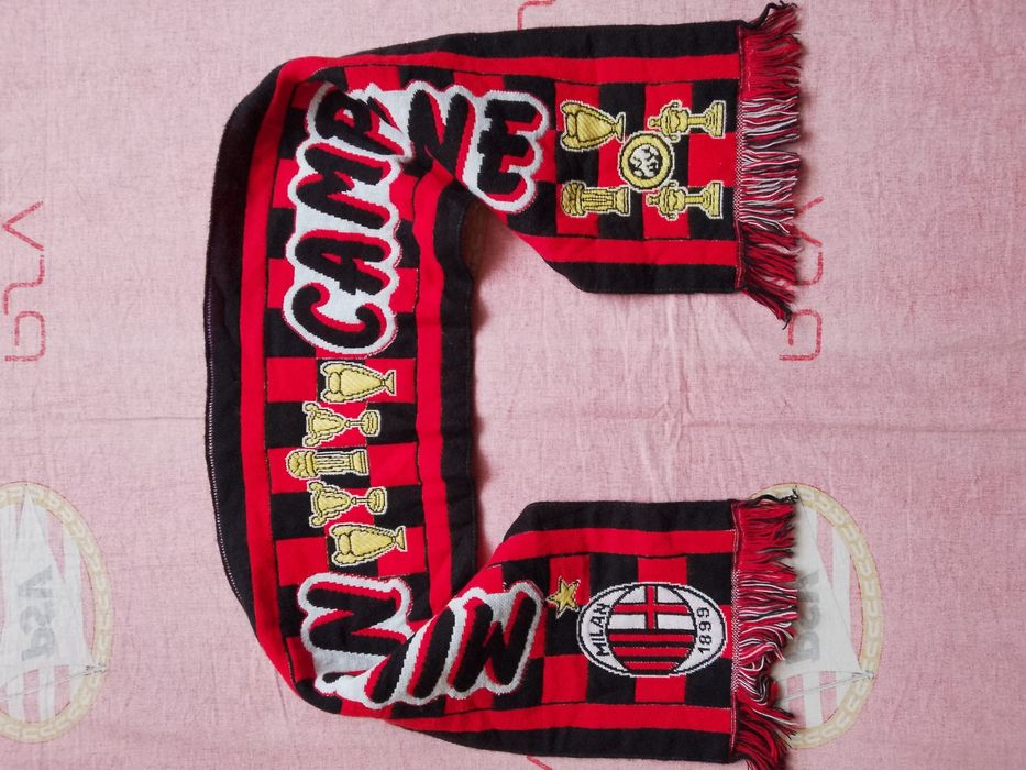 Fular Fotbal de Colectie AC Milan 1989 Campione