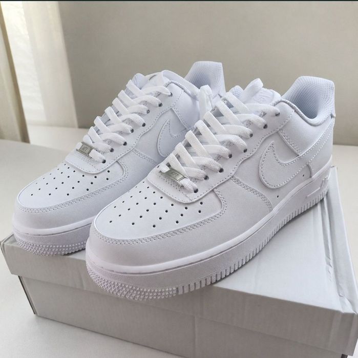 Nike Air Force 1 AF1 albi / triple white 40-43.
