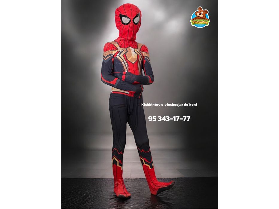 Spider man человек паук Костюм Pauk CHelovek Pauk  Детская машина