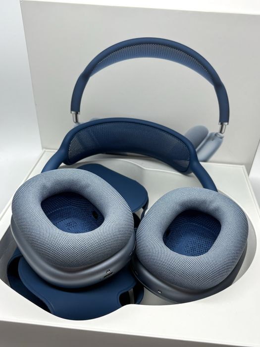 Casti Apple Airpods Max - Sky Blue - Impecabile + Garantie