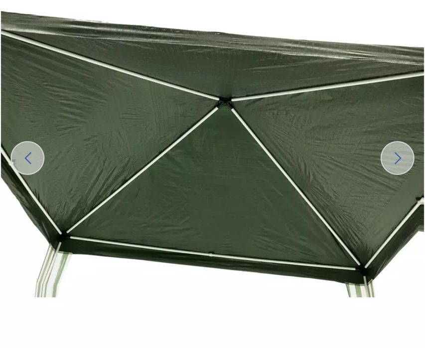 Cort Pavilion de grădină Argos Home 2,7m x 2,7m - Verde