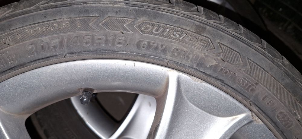 джанти с гуми 16 seat