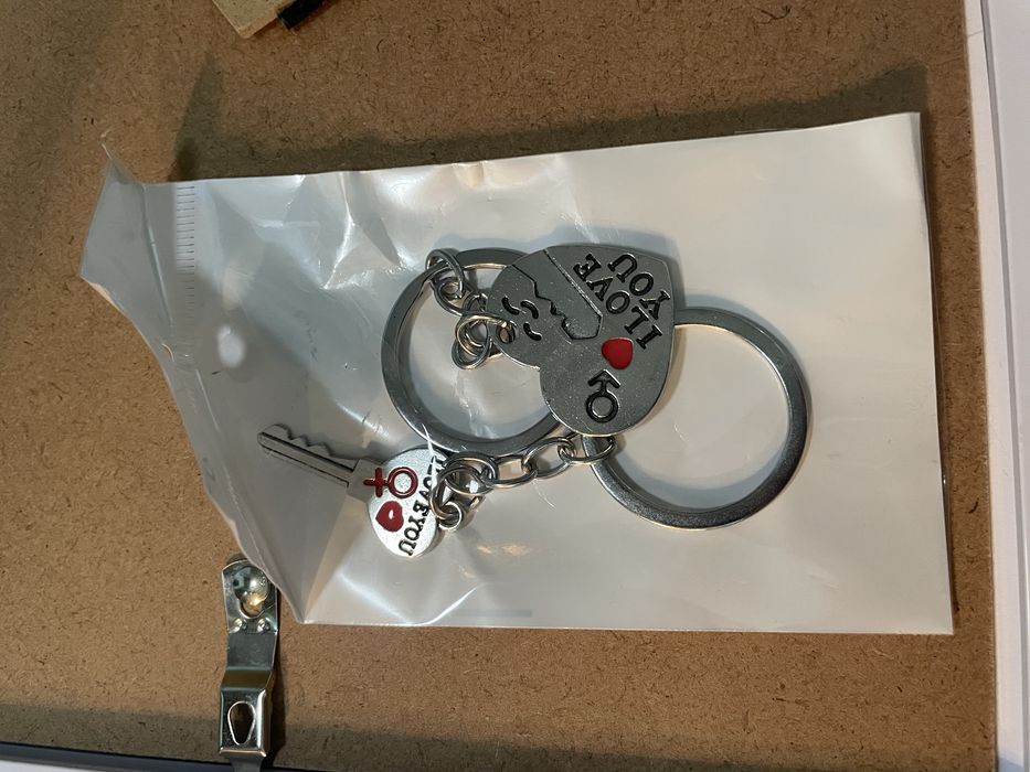 Парные брелоки на 14 февраля.