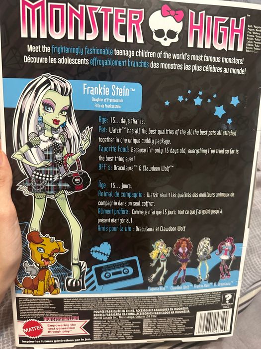 Monster High Frankie g1