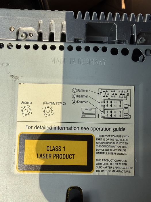 Porsche Cayenne - оригинално фабрично радио