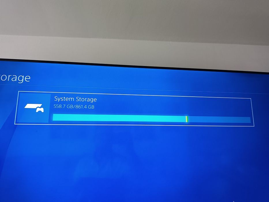 Ps4 1 терабайт памет