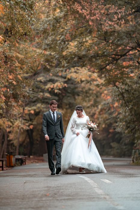 Европейское  свадебное платье