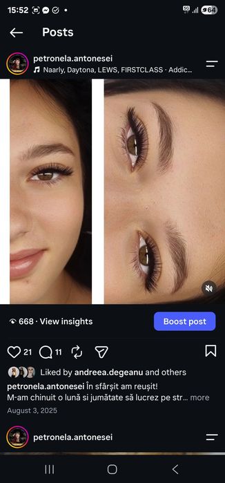 Gene fir cu fir, lashes, beauty