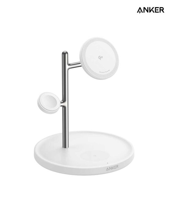 Беспроводная зарядка 3 в 1 Anker MagGo Wireless Charging Station