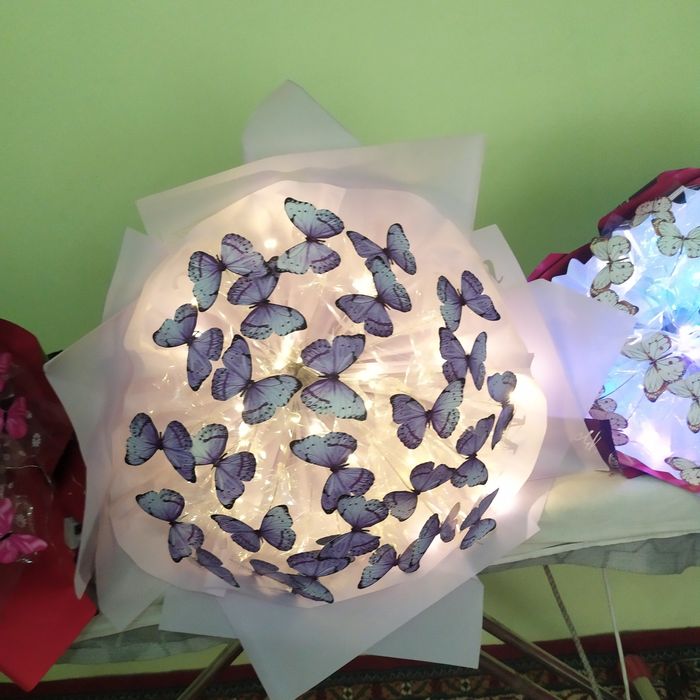 Букеты из бабочек