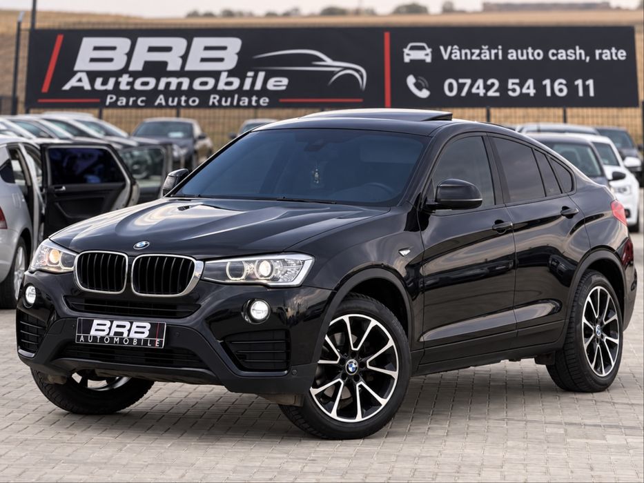 • Bmw X4 2015 • 2.0 Diesel 184 cp / Xdrive • Trapă / Interior Cognac • Parc Auto • RATE • Garanție •
