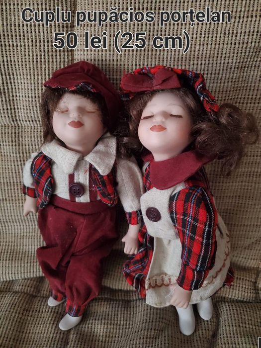 Păpuși porțelan,cupluri