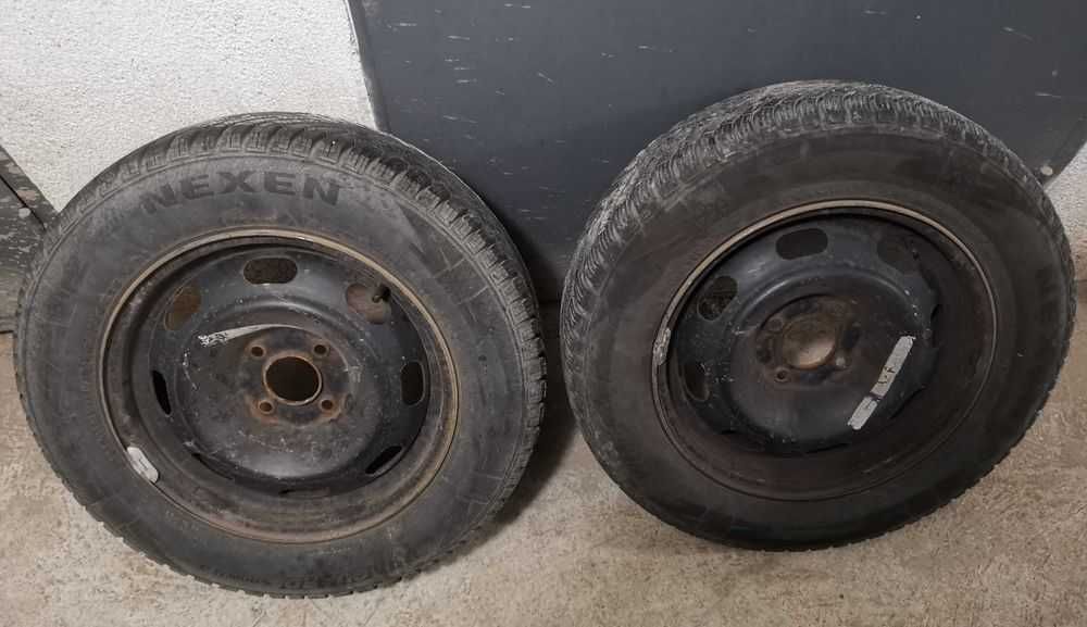 15" НОВИ Зимни Гуми с джанти NEXEN - 4бр. Рено Пежо Ситроен 195/65 R15