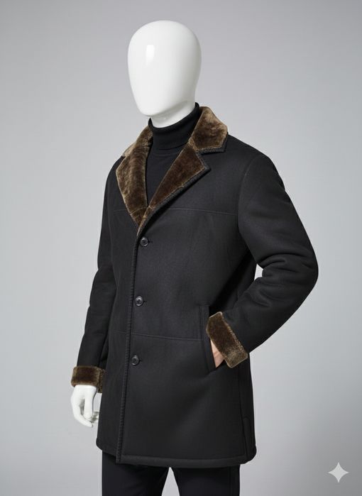 Мужская дубленка