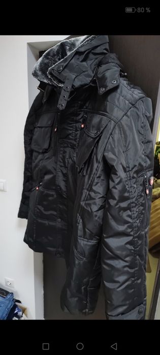 Vind geaca Wellnestain bărbați mărime mare