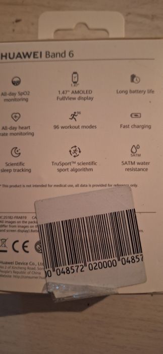 Фитнес браслет HUAWEI Band 6