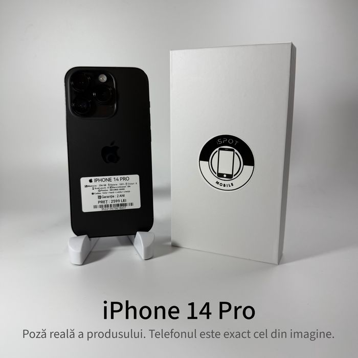 ispotmobile.ro   iPhone 14 Pro 256GB Garanție 2 ani