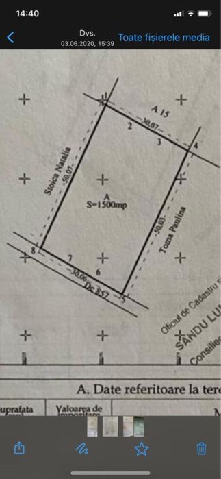 Teren popesti leordeni 1500 mp,