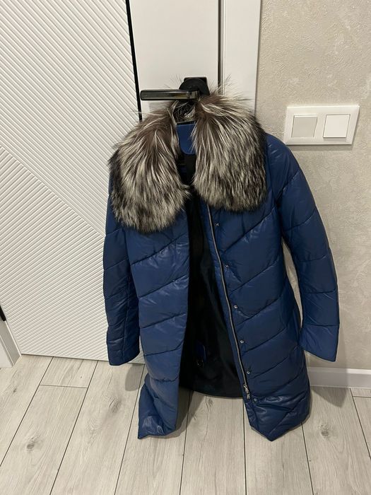 Продам натуральный кожанный зимний плащ