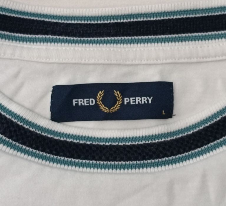 Fred Perry Long Sleeve оригинална блуза XL памучна дълъг ръкав