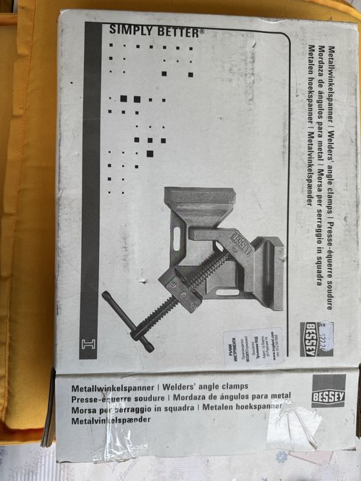 BESSEY WSM9 стяга за заваряване под 90°
