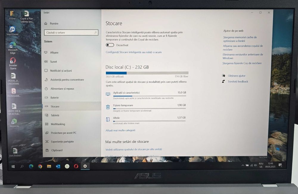 Laptop ASUS Notebook X515EA-BQ950 - 8GB RAM, 256GB SSD