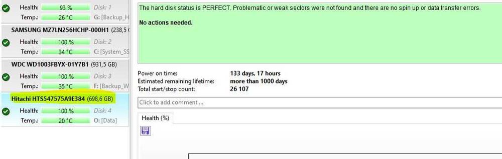 Външен Диск 750GB USB3